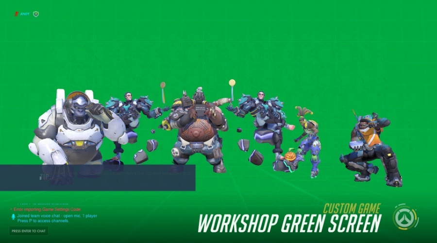 Ptr Only Green Screen Workshop Map Workshop Codes