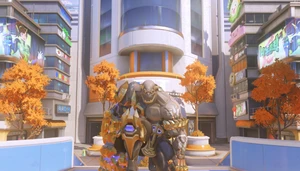 Doomfist parkour Busan by BarkBanana