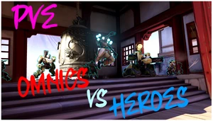 PVE Omnics VS Heroes Mode | 3rd Person View and Upgraded Abilities!