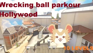 Wrecking ball parkour Hollywood