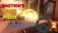 Bastion's Tank Mode - Recreated for OW2