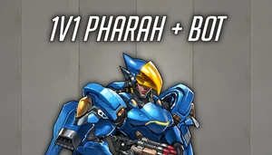 1v1 Pharah + Bot ⚔️