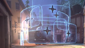 1v1 but you can rapidfire tiny reinhardt shields