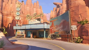 mercy parkour Route 66