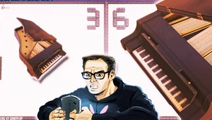 Pong V2 (2D Game) With Piano Music!