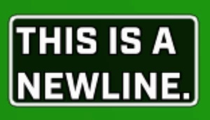 Newline for console workshoppers - Create new lines in your strings
