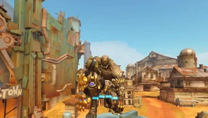 Doomfist parkour JunkerTown by BarkBanana