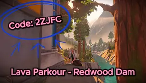 Redwood Dam Lava Parkour (Broken rn)