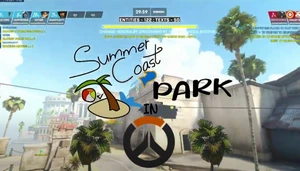 Summer Coast Park in Overwatch! (A Summer Gamemode)