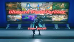 Blizzard World Lava Parkour