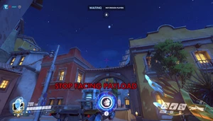 Overwatch but you can't look at the Payload