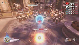 Mei's Rolling Snowball Talent from Overwatch 2 