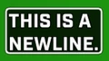 Newline for console workshoppers - Create new lines in your strings