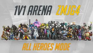 1v1 ARENA ALL HEROES