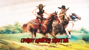 Cowboy mounted shooting