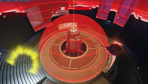 Particle accelerator / pole dance simulator