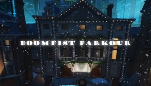 DOOMFIST PARKOUR (SAVING CHRISTMAS - KING'S ROW [WINTER])