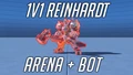 1v1 Reinhardt Arena + Bot ⚔️